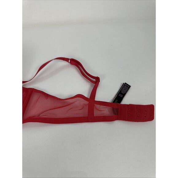 Victoria’s Secret Very Sexy Strappy Push Up Bra Red 36A - Picture 8 of 16